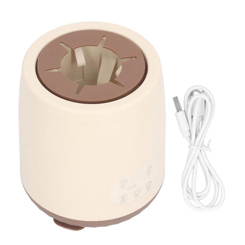 Automatic Baby Milk Bottle Shaker Hting 5 Levels Timing 360 Degree Rotating USB Rechargble Baby Milk Bottle Mixer