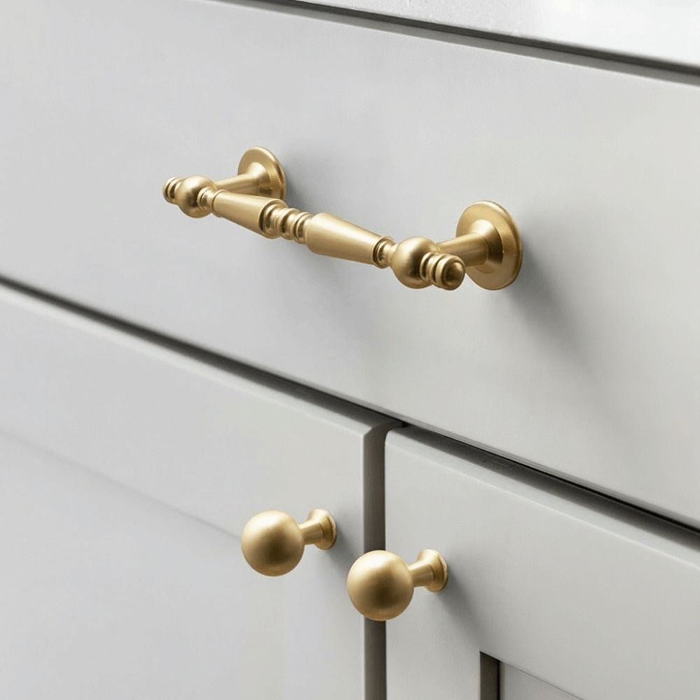 Premium Hardware Furniture Drawer Pulls Zinc Alloy Door Pull Handles  For Shoe Cabinets