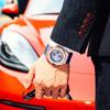 Non-mechanical Watch Retro Personality Diamond-encrusted Large Dial Timing Function Luminous Quartz Watch