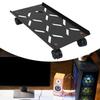 Computer Stand PC Holder Stable Portable Accessory Heavy Duty with Rolling Wheels Riser for