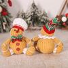 2 Stück Handgefertigte Lebkuchen-Tischdekoration für Valentinstag, Hochzeit, Geburtstag