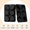 Stampo in Silicone per Dolci Autunnali Antiaderente 6 Cavità Forme Zucca Foglia Ghianda Perfetto per Dolci del Ringraziamento Cottura Fai da Te Preparazione Pasticceria