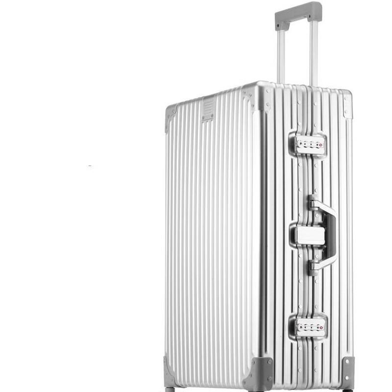Lishen Alloy Spinner Luggage 24-inch