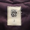 unused VAST222 18AW made in Japan Side zip Anorak Parker 2 black Men's Used