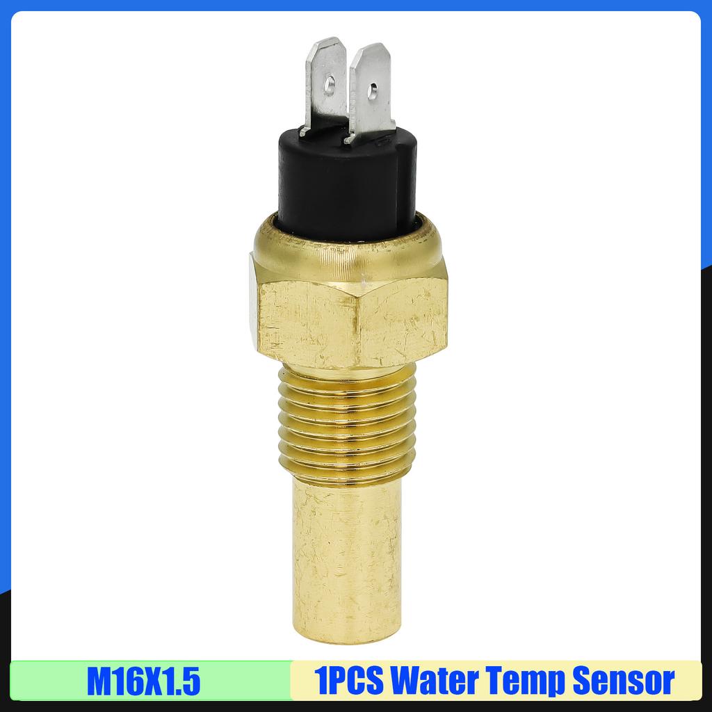 1 Piece 3/8NPT Water Temperature Sensor M14X1.5 M16X1.5 1/8NPT Water Temp Sensor with Signal 1600-22ohm custom