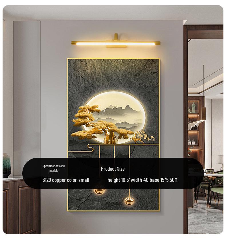 Modern Minimalist LED Vanity & Picture Light for Bathroom Mirror