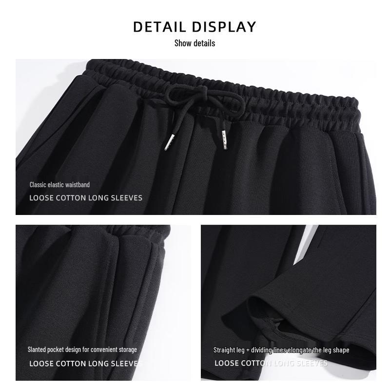 Jeanswest Men's Relaxed Fit Straight-Leg Casual Knit Pants