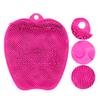 Shower Foot Scrubber Prevent Slip Suction Cup Fatigue Relief Bath Foot Wash  R for Pregnant Women Elderly