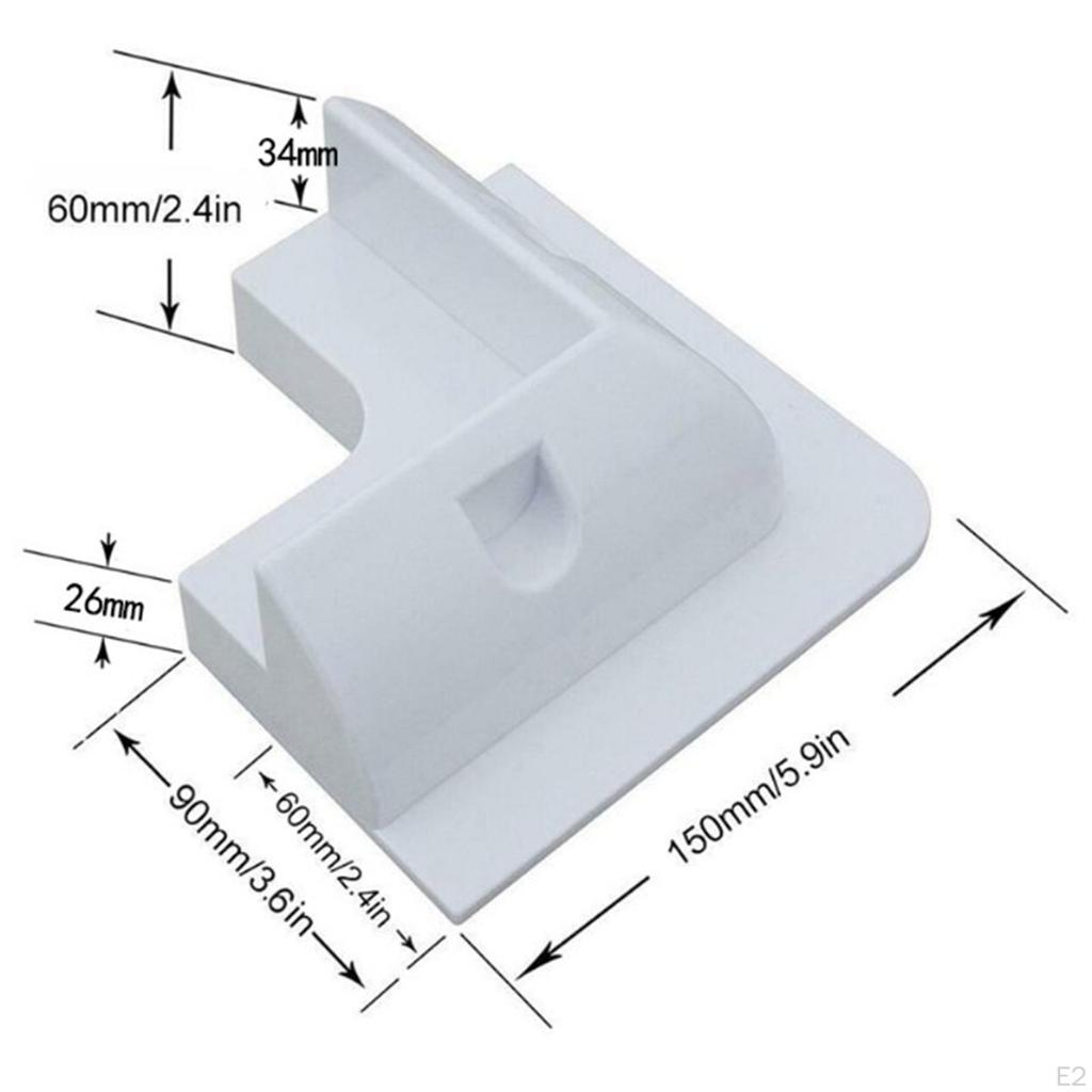 Mounting Brackets Kit Boat Accessories Sturdy Panel Mounts for Vehicles Boats Camping Van Rvs