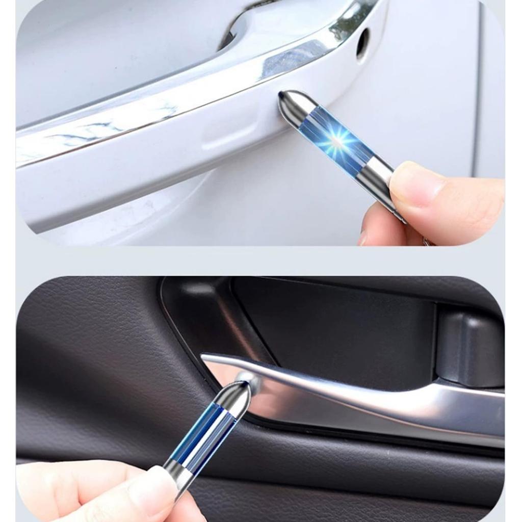 FsGrg Anti-Static Key Chain Car Anti-Static 2 Pieces Blue, Blue