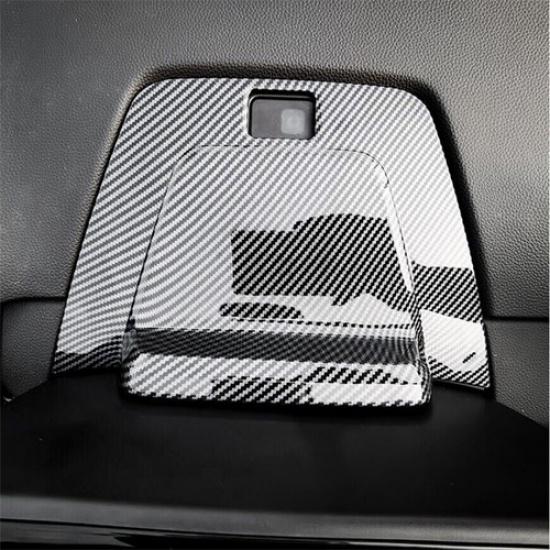 Carbon Fiber Center Console Navigation Panel Trim For Honda CR-V CRV 2023 2024