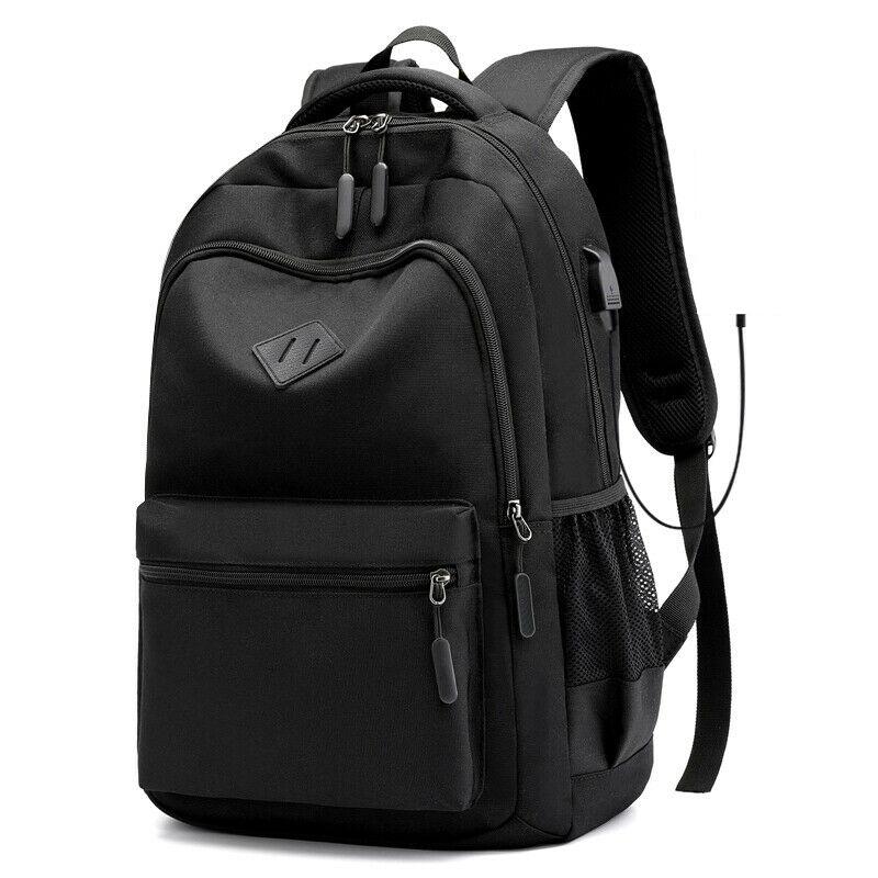 Vodotěsný pánský dámský batoh na notebook cestovní školní taška s nabíjecím portem USB