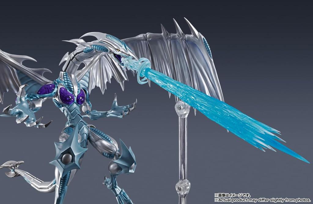 TAMASHII NATIONS MonsterArts Stardust Approximately PVC ABS Painted Action Figure S.H. Yu-Gi-Oh! 5D's Dragon, 530mm, &