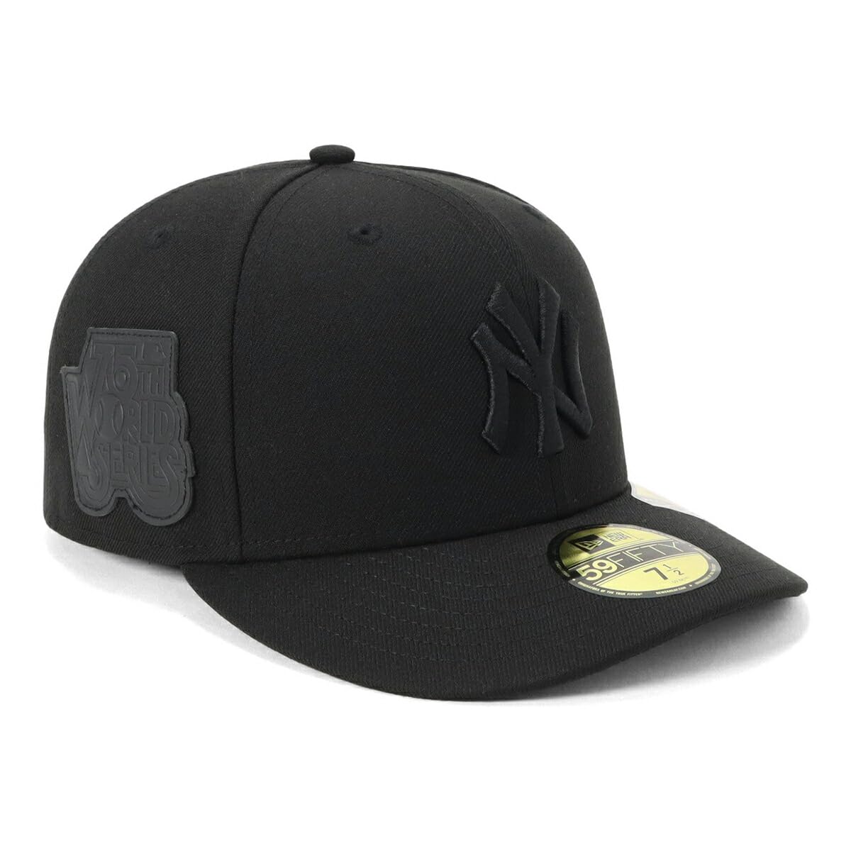 

New Era 59FIFTY Cap MLB New York Yankees NY Black 7 Side ONSPOTZ and Side Popular Size Stickers Large and Small Sizes Everyday Sports Baseball Cap