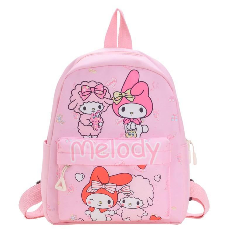 Cute And Stylish Kids Backpack Featuring Adorable Kuromi Cartoon Design For Boys And Girls Aged 2 To 6