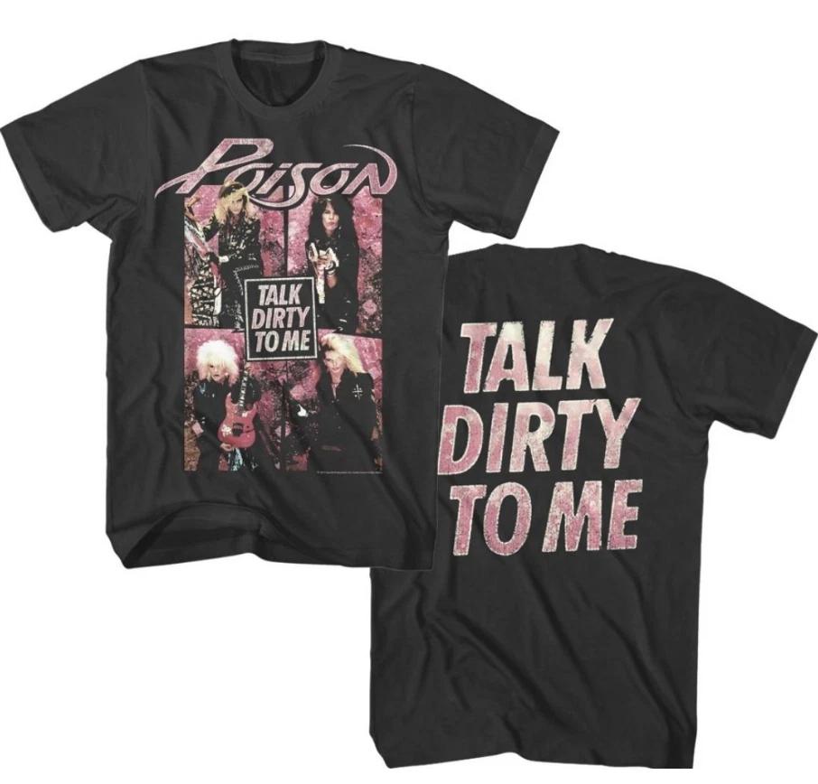 Poison Talk Dirty To Me Song Single Album Cover Unisex T- Shirt 3XL