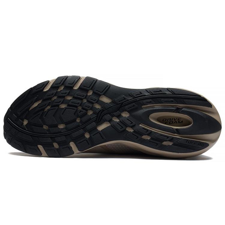 Sapatos de Corrida Li Ning Yufeng Amortecimento Baixo Masculino Cinza Cabra ARSS013-4