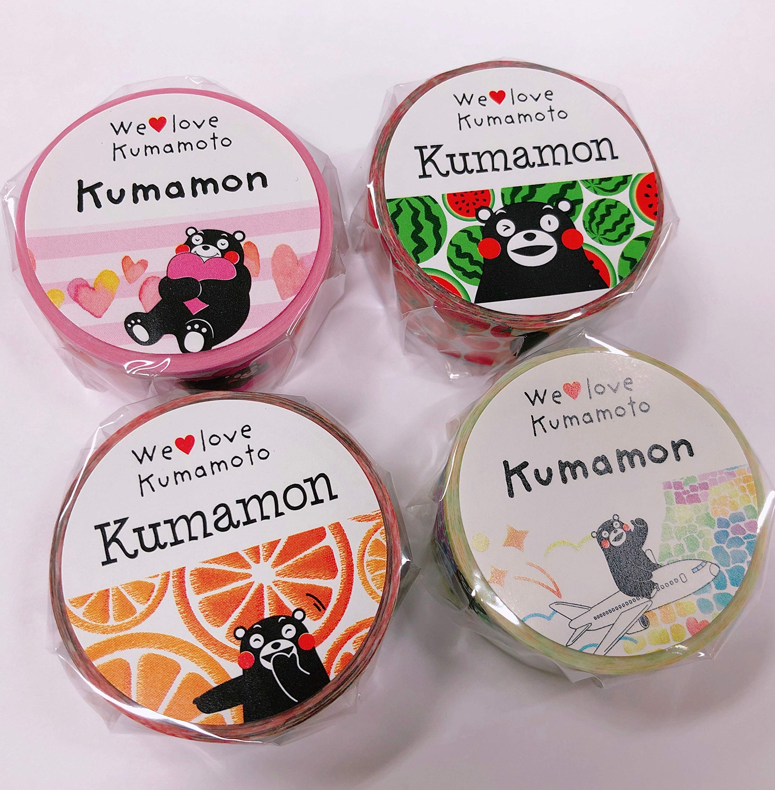 

Набор малярных лент MASAMI Kumamon из 4 видов