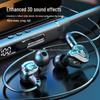 2025 Bluetooth Neckband Headphones: Wireless, Long Battery, Sport, In-Ear, Metallic Sound