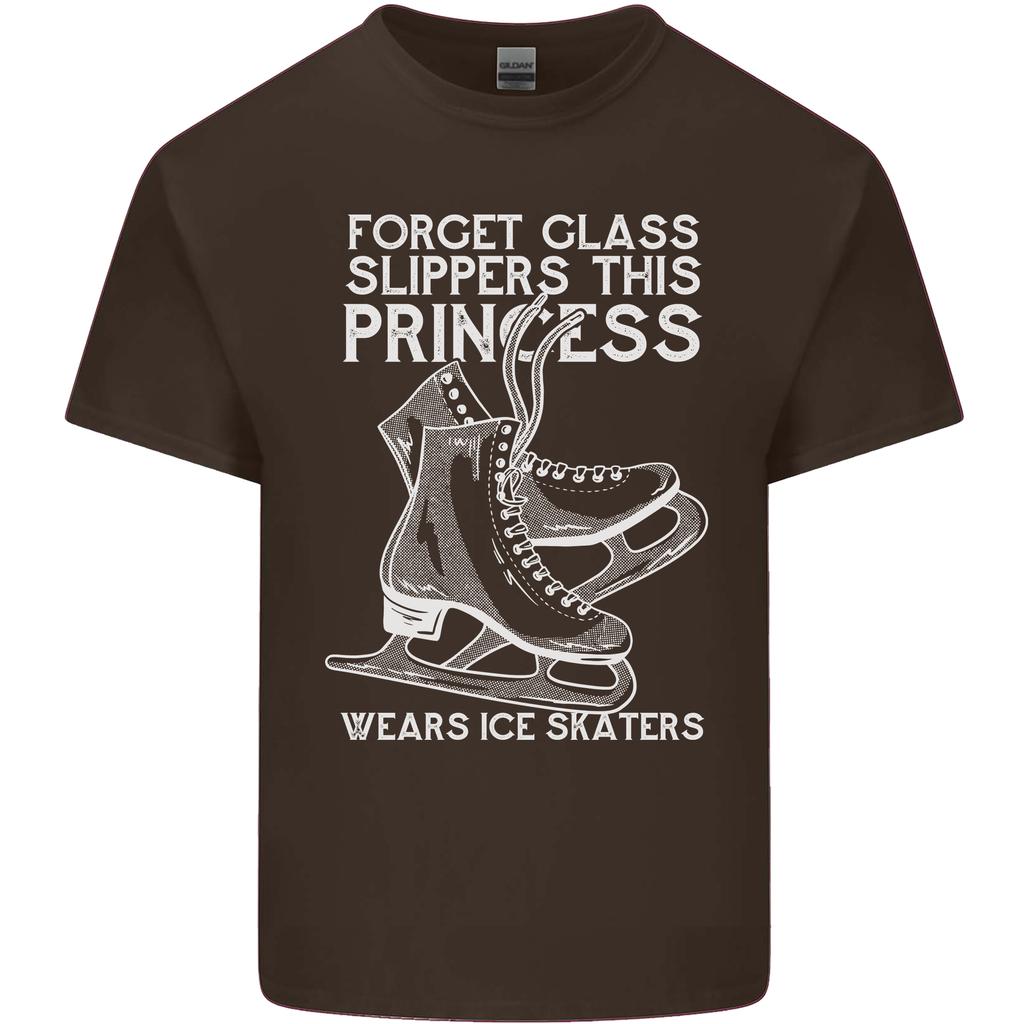 Funny This Princess Wears Ice Skates Skater Unisexs Light Cotton TShirt