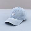 Embroidered Washed Cotton Dad Cap Hat Retro Embroidered Jean Baseball Cap