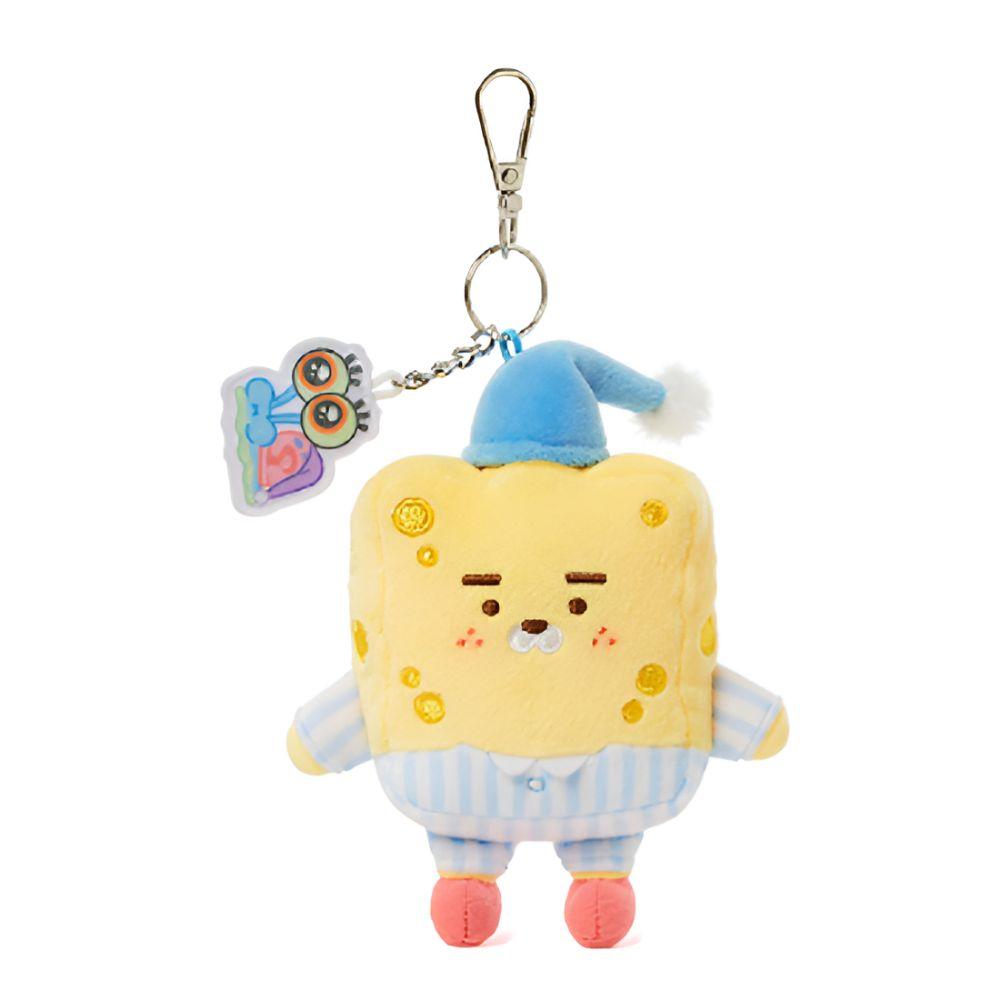 SpongeBob X Kakao Friends Little Ryan Baby SpongeBob Plush Keychain Doll Korean Cute Kawaii Soft Keyring