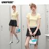 Lace Splicing Slim T-Shirt