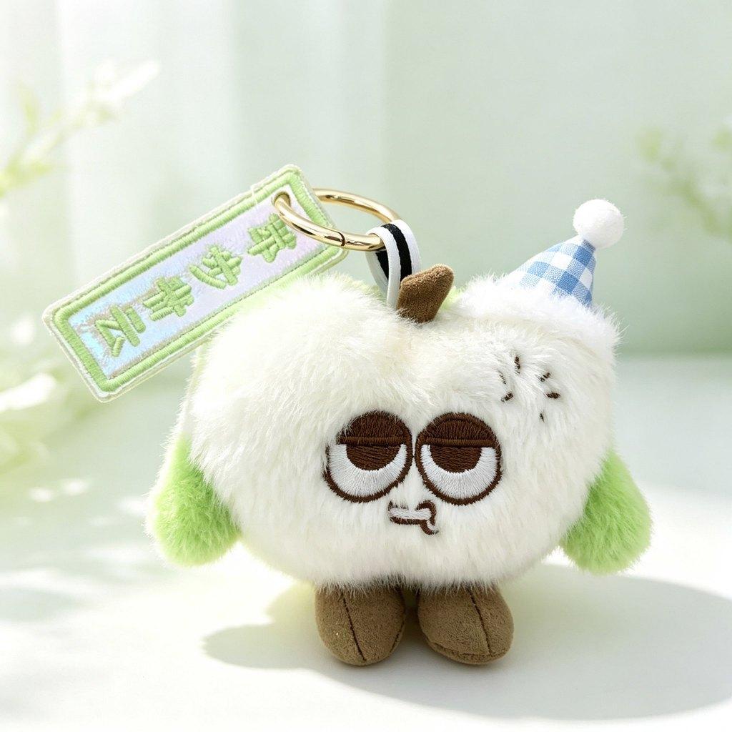 Fruit Plush Toy With Pp Cotton Filling For Graduation Gift And Party Decorations