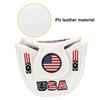 Golf Club Head Cover Anti-scratch Soft Lining Golf Putter Protector Cover with Magnetic Closure Protective Equipment