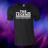 The Legend Has Retired Funny Retirement Gift Kids/Adults Top T-shirt