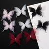 Colorful Butterfly Hair Clips Thin Mesh Sweet Girl Hair Accessories 1 Pair Non Slip Side Hairpins For Women 5x5cm