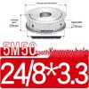 Dual-Sided Flat Timing Pulley: 5M50 Teeth, Width Options 11/16/21/27AF, Bore Size 8-30.