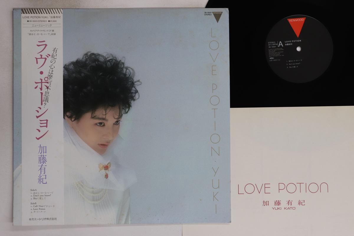 

LP Пластинка YUKI - Love Potion 3B18001 KENWOOD 1984 Япония Оби Японский Поп/Рок Б/у