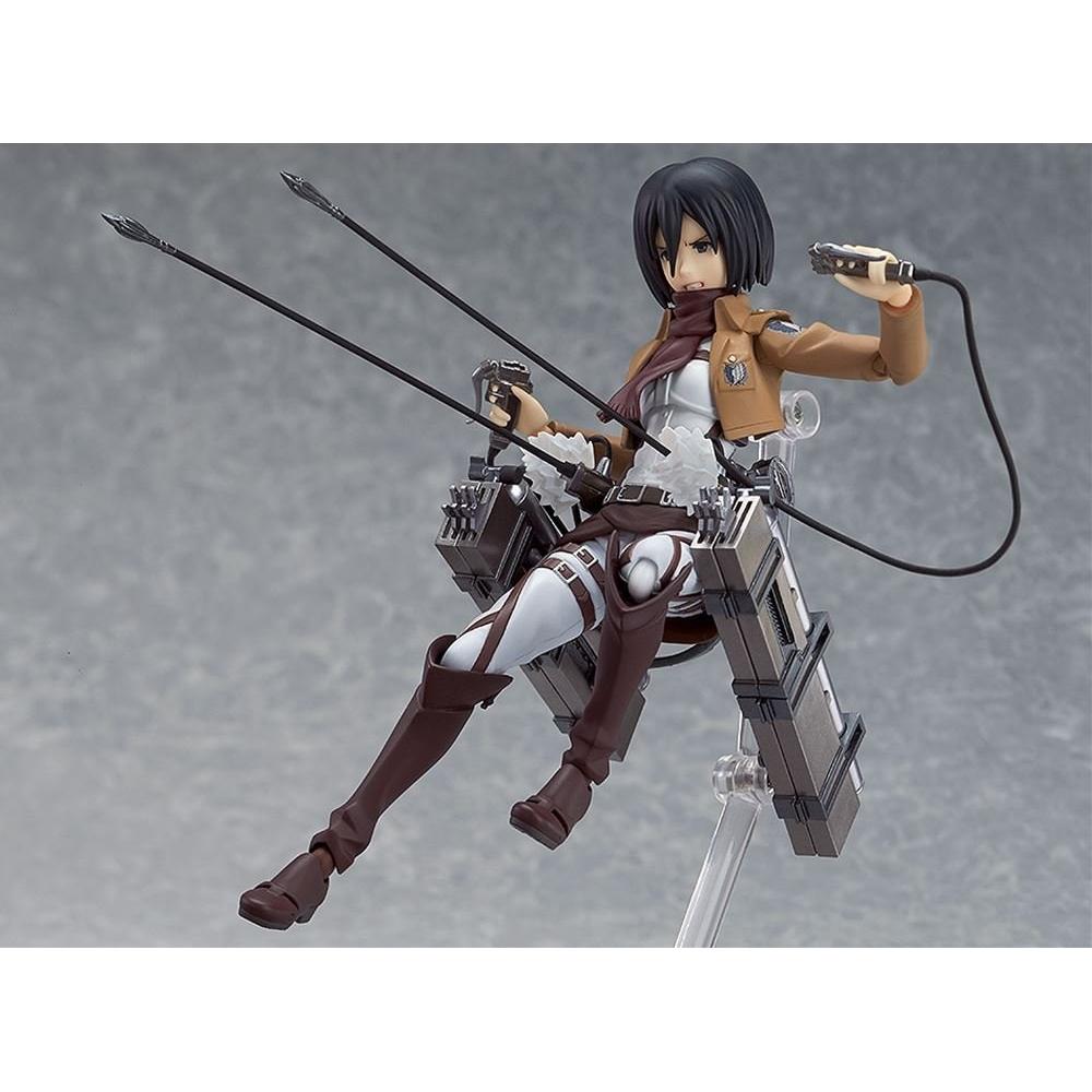 Figma Επίθεση στον Τιτάνα Mikasa Ackerman (Κινητή φιγούρα βαμμένη με ABS&PVC χωρίς κλίμακα)