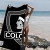 Chile Colo-Colo Football Team Logo Towel & Blanket - Quick-Dry Lightweight Dual-Use BathDurable with Iconic Emblem Design for