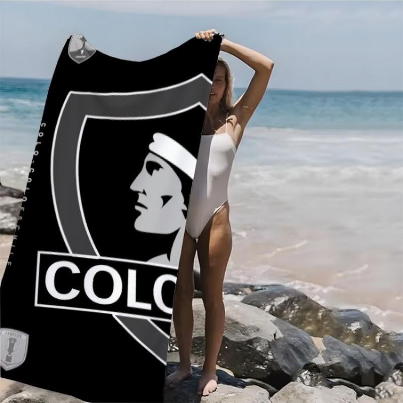 

Chile Colo-Colo Football Team Logo Towel & Blanket - Quick-Dry Lightweight Dual-Use BathDurable with Iconic Emblem Design for W40*H60(CM)