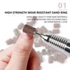 100pcs Nail Drill Bits Sanding Bands for Nail Drill File Grinder Sander Band Set for Acrylic Nails Gel Removing Pedicure Tool