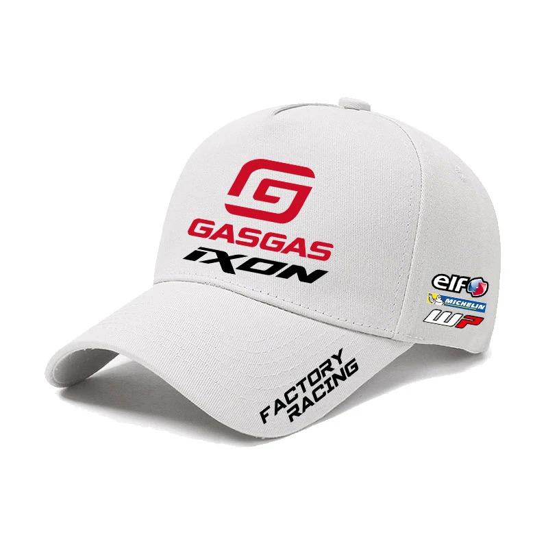 Creative Design Motorcycle Baseball Cap Snapback for Gasgas Logo Outdoor Mountain Bike Flat Tongue Racing Hat Unisex Car Gift