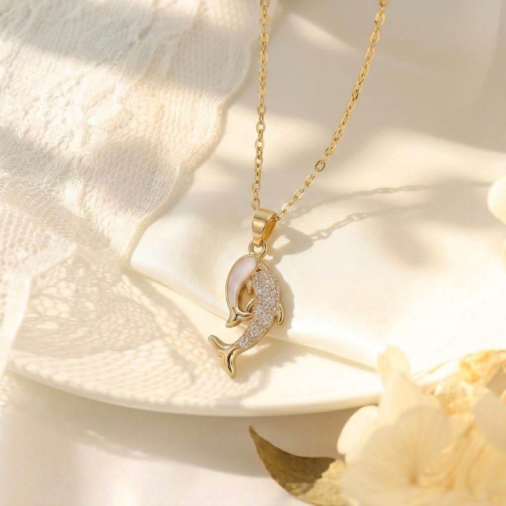 European-American Style Titanium Steel Diamond Necklace: Versatile, Fashionable, High-End Accessories for Women