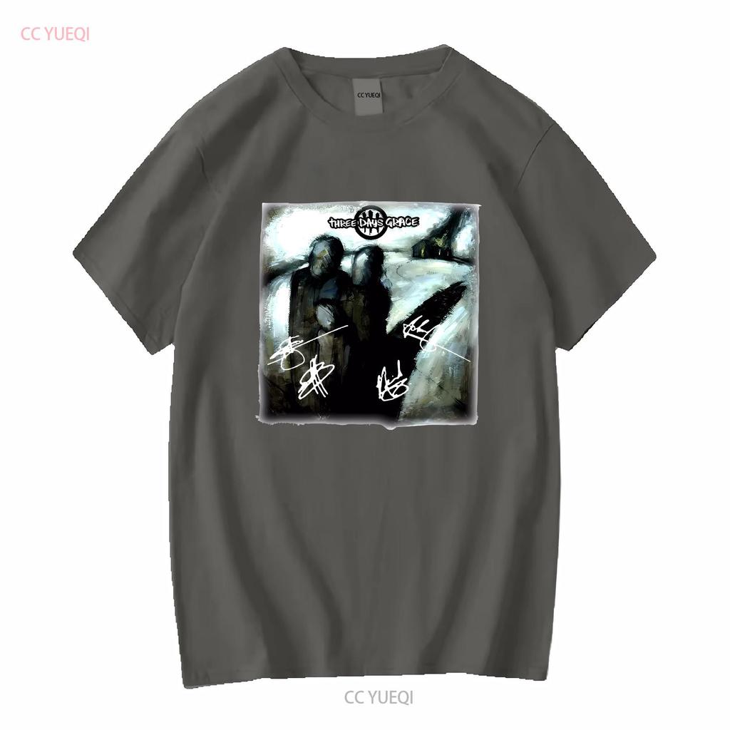 Hot Three Days Grace Album T Shirt Cotton Men S 5XL C848 Long Sleeves Vintage Washed Stretched Homme Fashion