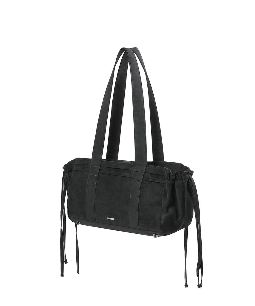 Miseki Seoul [Miseki Seoul X Kiho] String Square Shoulder Bag Black