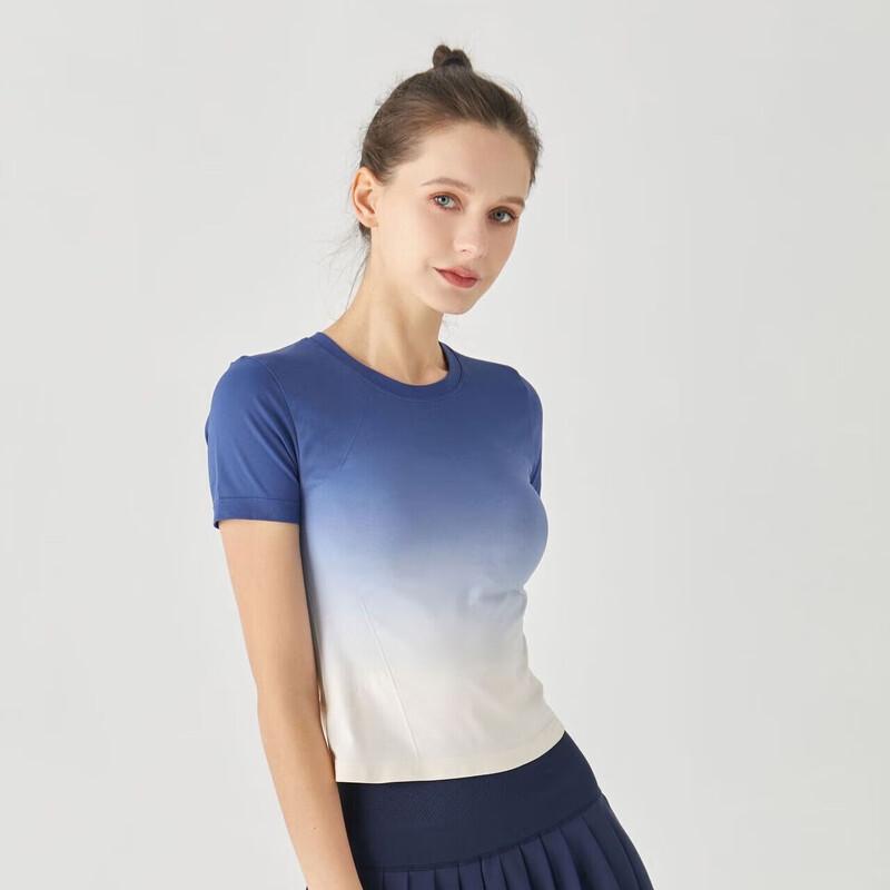 Yimai Gradient Lightweight Breathable Sports T-Shirt
