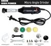 90° Elbow Electric Angle Polisher Multi-Function Die Grinder for Tile, Metal, Stone Grinding & Polishing with  Tool Set