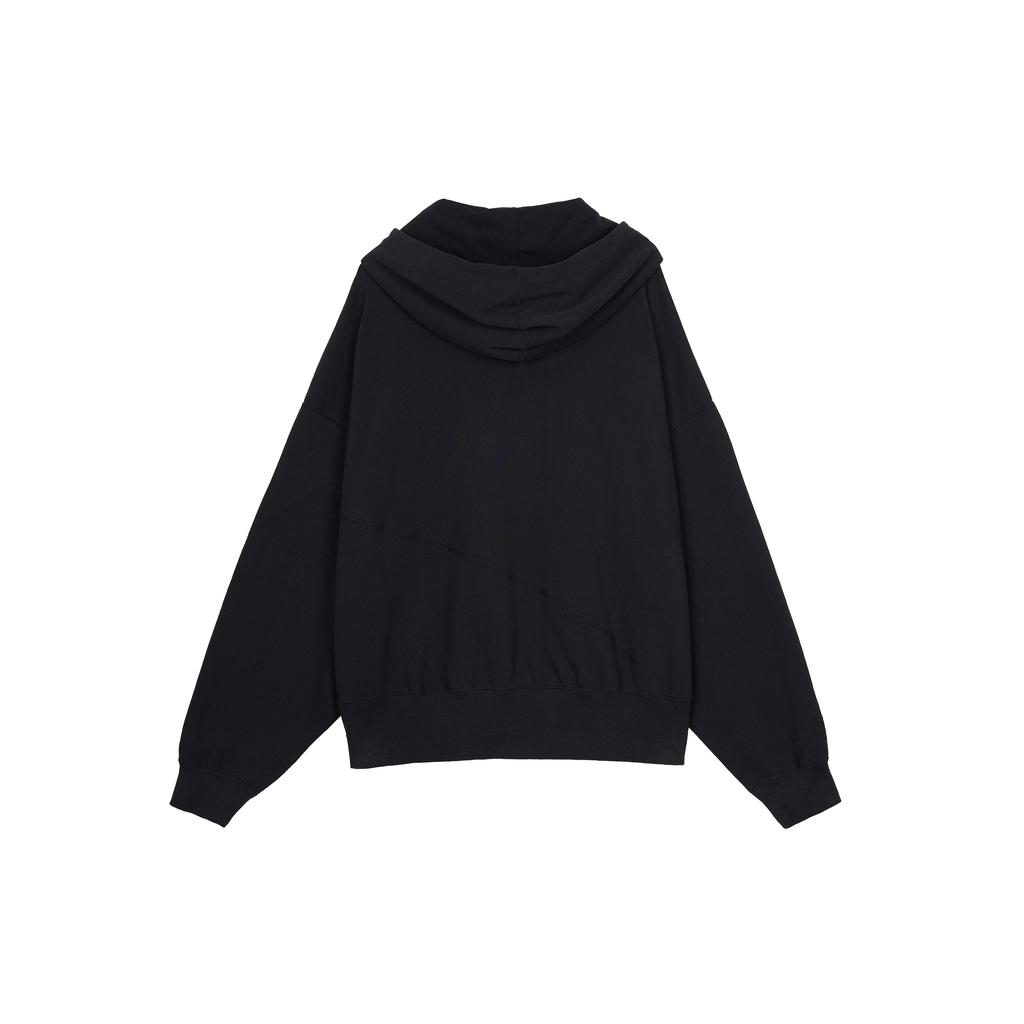 Nike Bluzy damskie czarne z kapturem średnia regularna DC5281-010