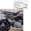 Motorcycle Baja Bike buttom Engine protection base plate Bracket solid Tail rack support For Honda Baja Trail Mini Bike