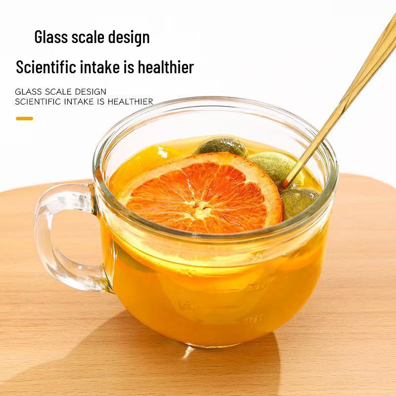 Large Capacity Glass Oatmeal & Yogurt Breakfast Cup