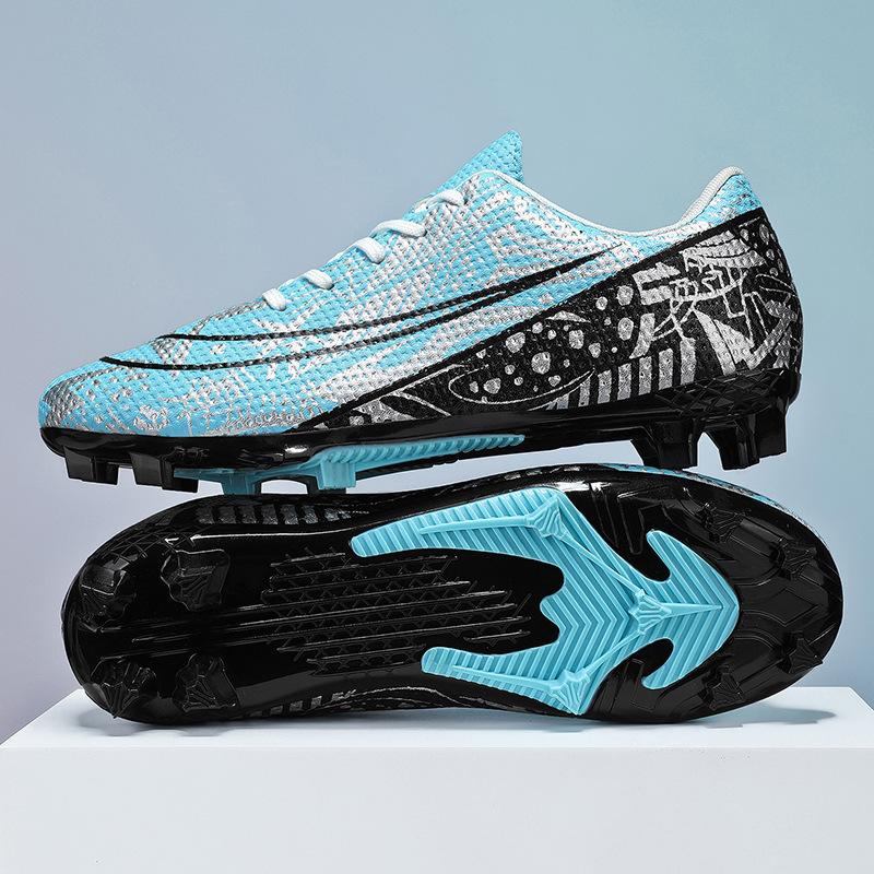 High-top adult football shoes men's and women's TF broken nails artificial turf AG long nails student training football shoes