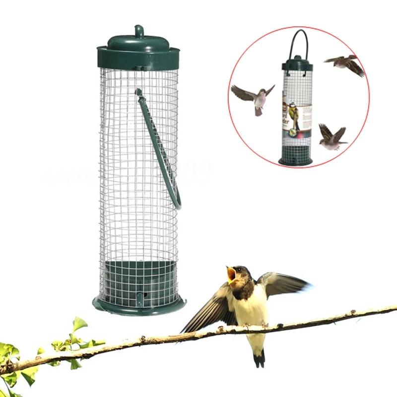 1/2/4PCS Bird Feeder Attractive Bird-friendly Easy To Refill Bird Feeder Plastic Garden Top-rated Mesh Durable Practical Outdoor