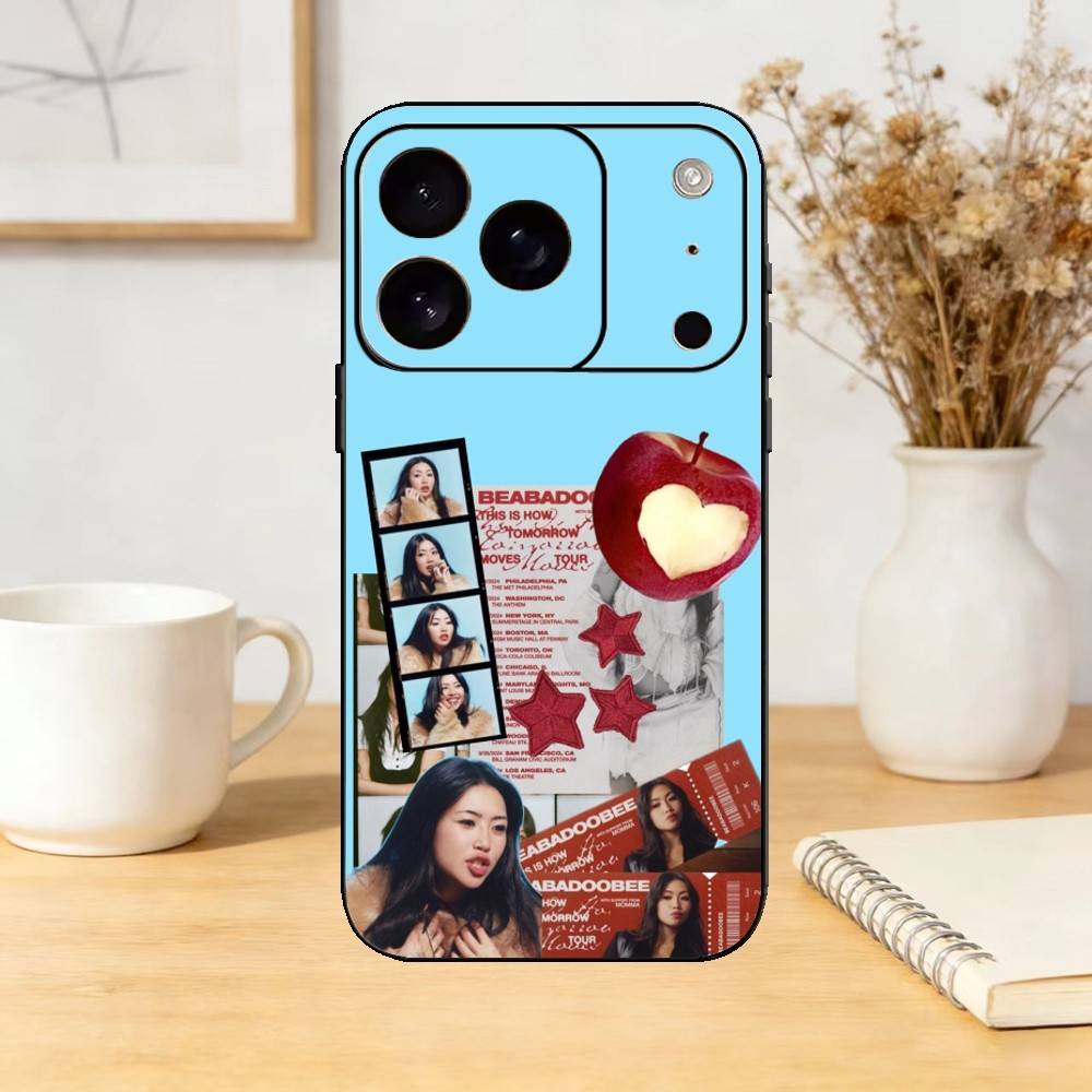 

Singer B-Beabadoobee Phone Case Silicone black Soft For IPhone 17,16,15,14,13,12,11,SE,Plus Pro Max iPhone15