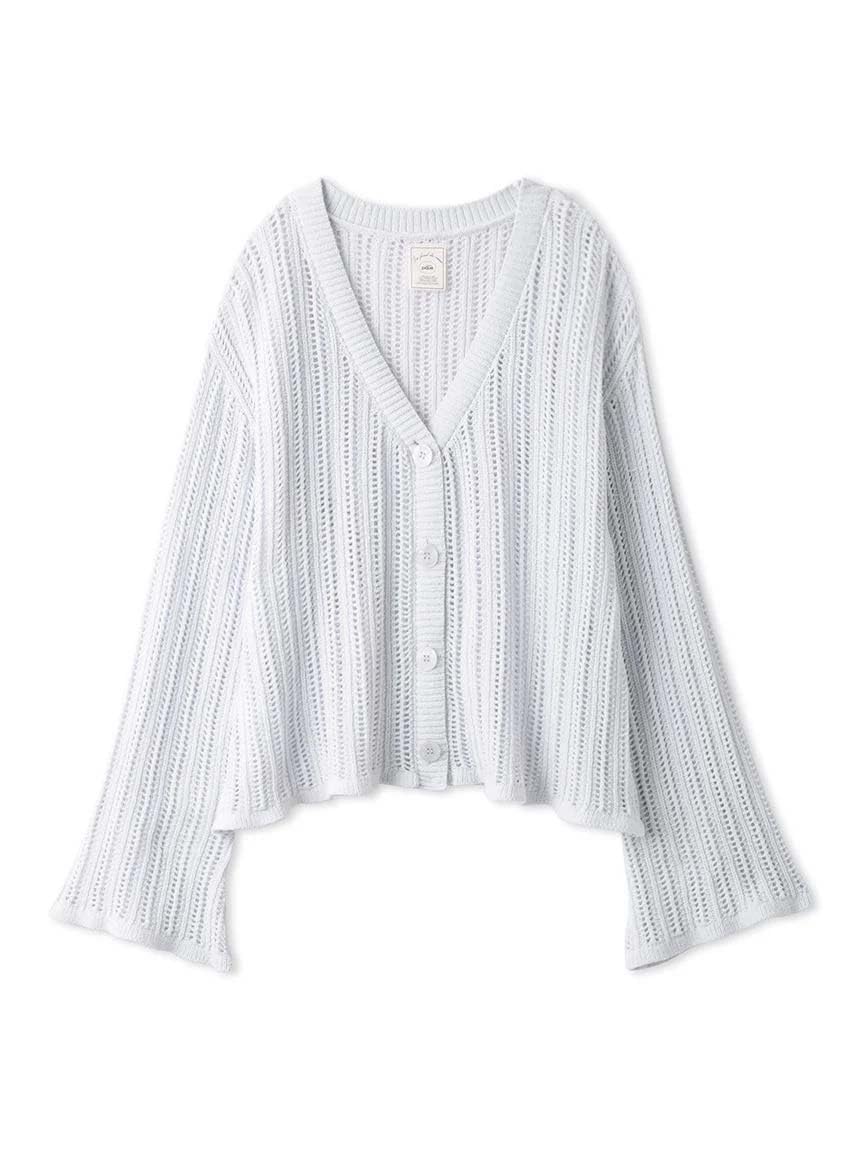 

Женский кардиган крючком Gelato Pique PWNT242046 BLU синий